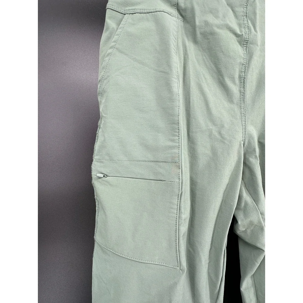 Fabletics Sage Green Cargo‎ Leggings Utility Pockets High Waist